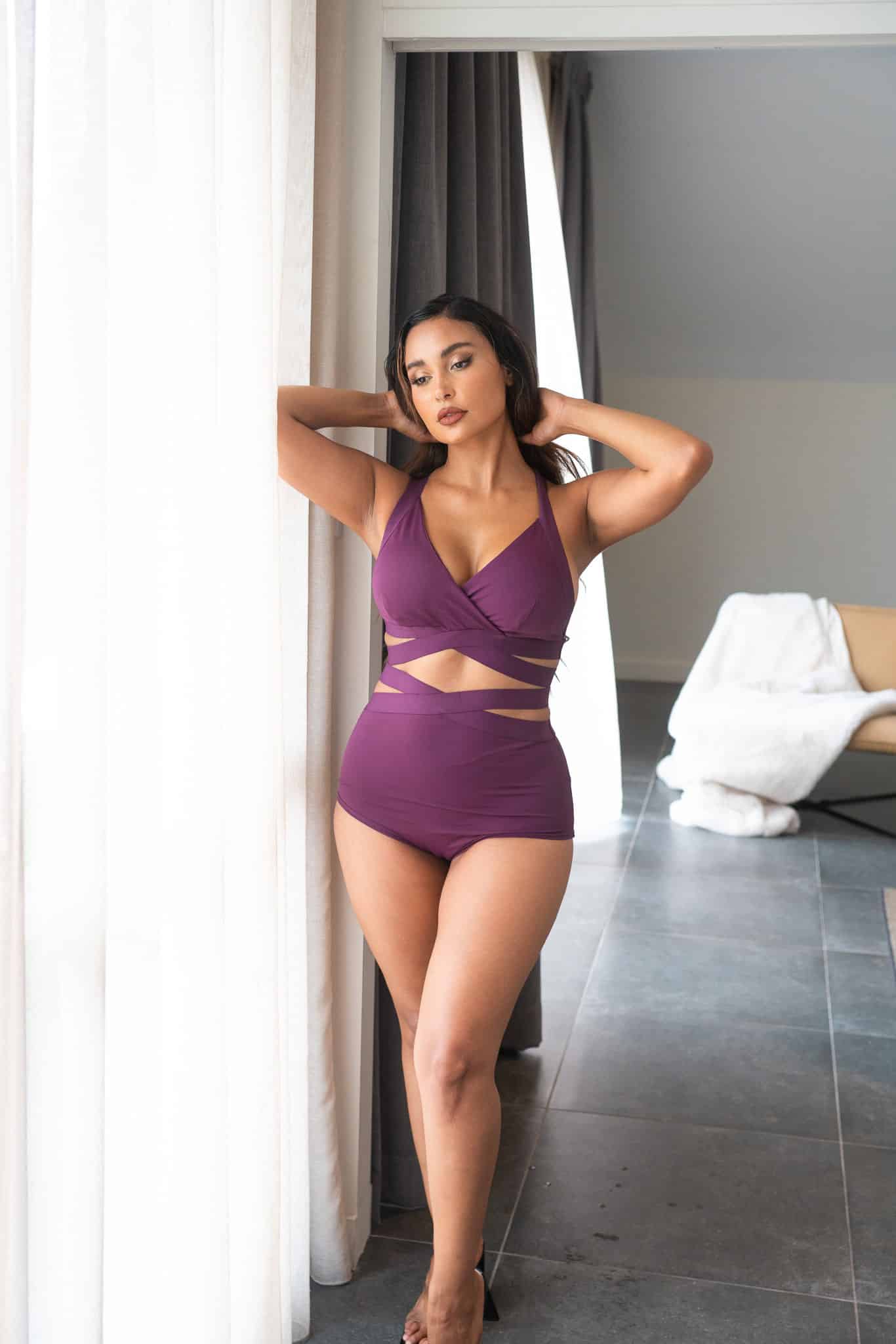 LUNALAE - Tara High Waisted Bottoms