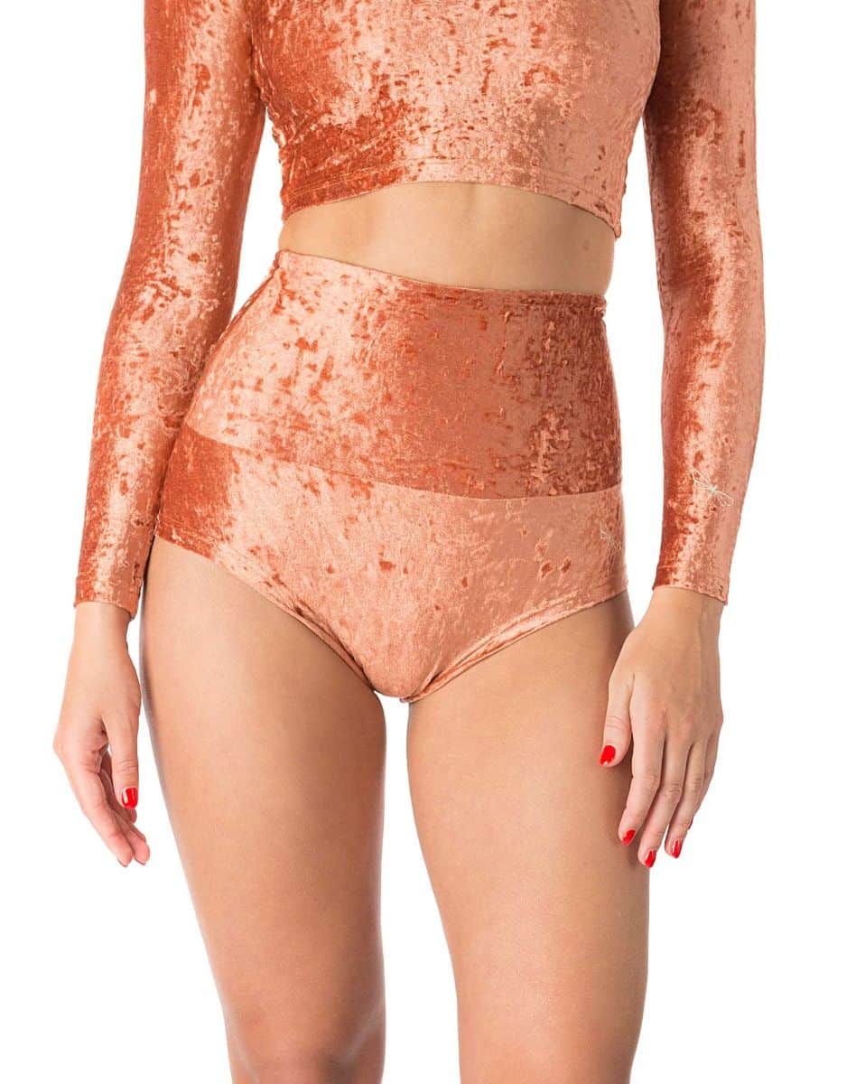 DRAGONFLY - Betty Velvet Shorts