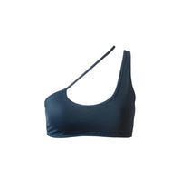 HAMADE - Peacock Asymmetric One Shoulder Top