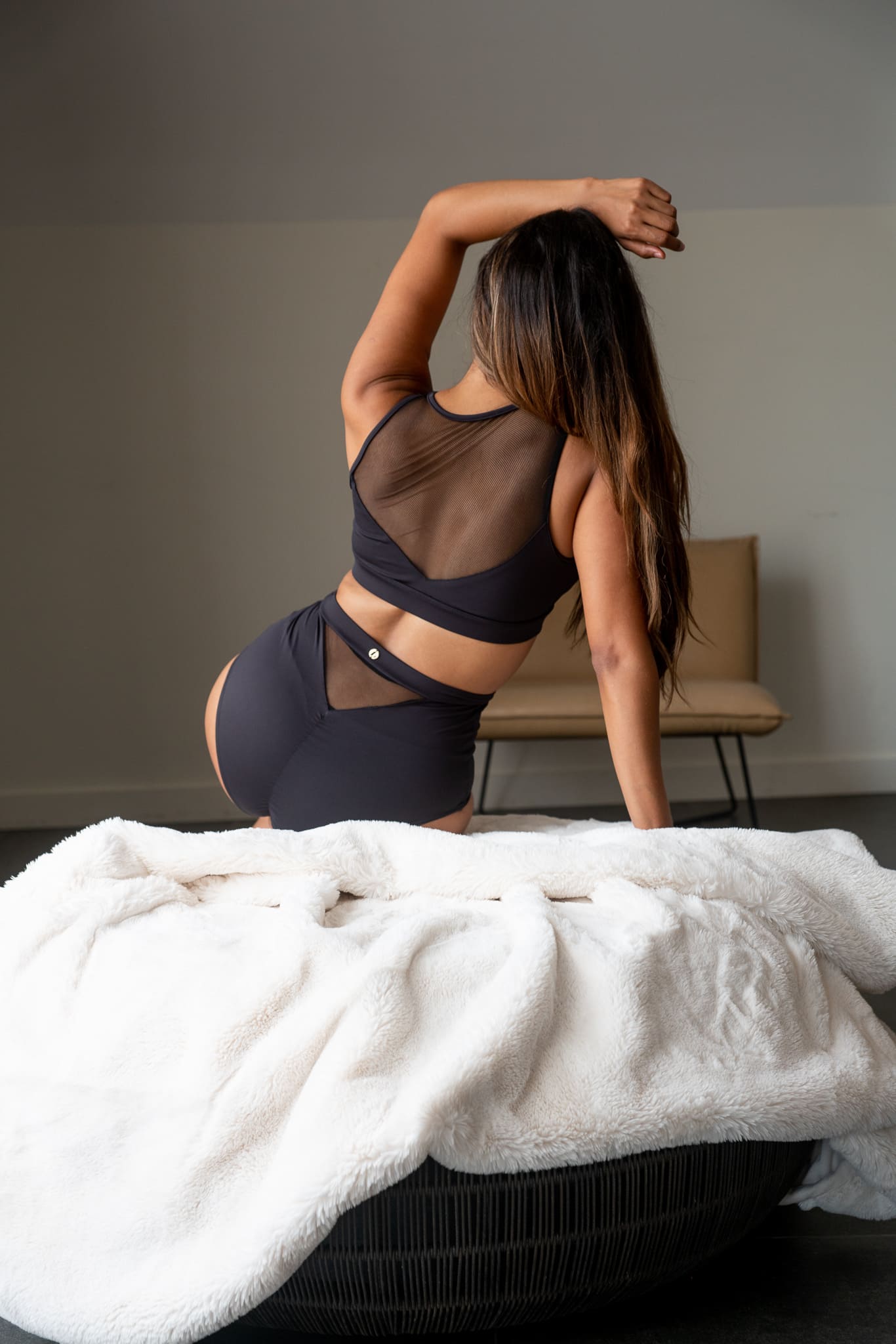 LUNALAE - Addison Mesh Top