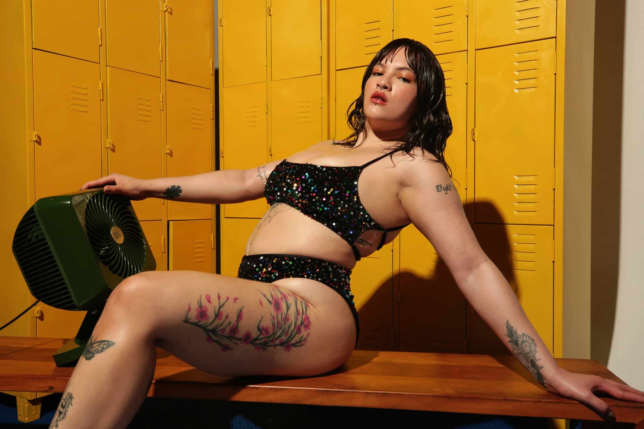 ROLLING - Vento Dorothy Sequin Hot Pants