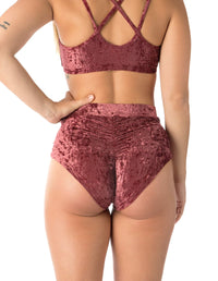 DRAGONFLY - Lola Velvet Shorts