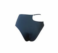 HAMADE – Peacock Asymmetric High-Cut Bottoms