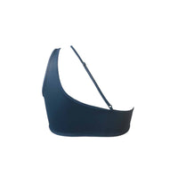 HAMADE - Peacock Asymmetric One Shoulder Top