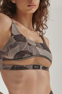 HOTCAKES - Dark Peonies Top