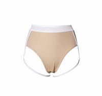 HAMADE – Mesh Side Garter Bottoms
