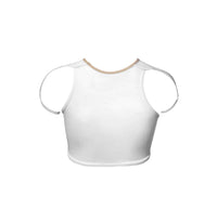 HAMADE - High Scoop Neck Crop Top