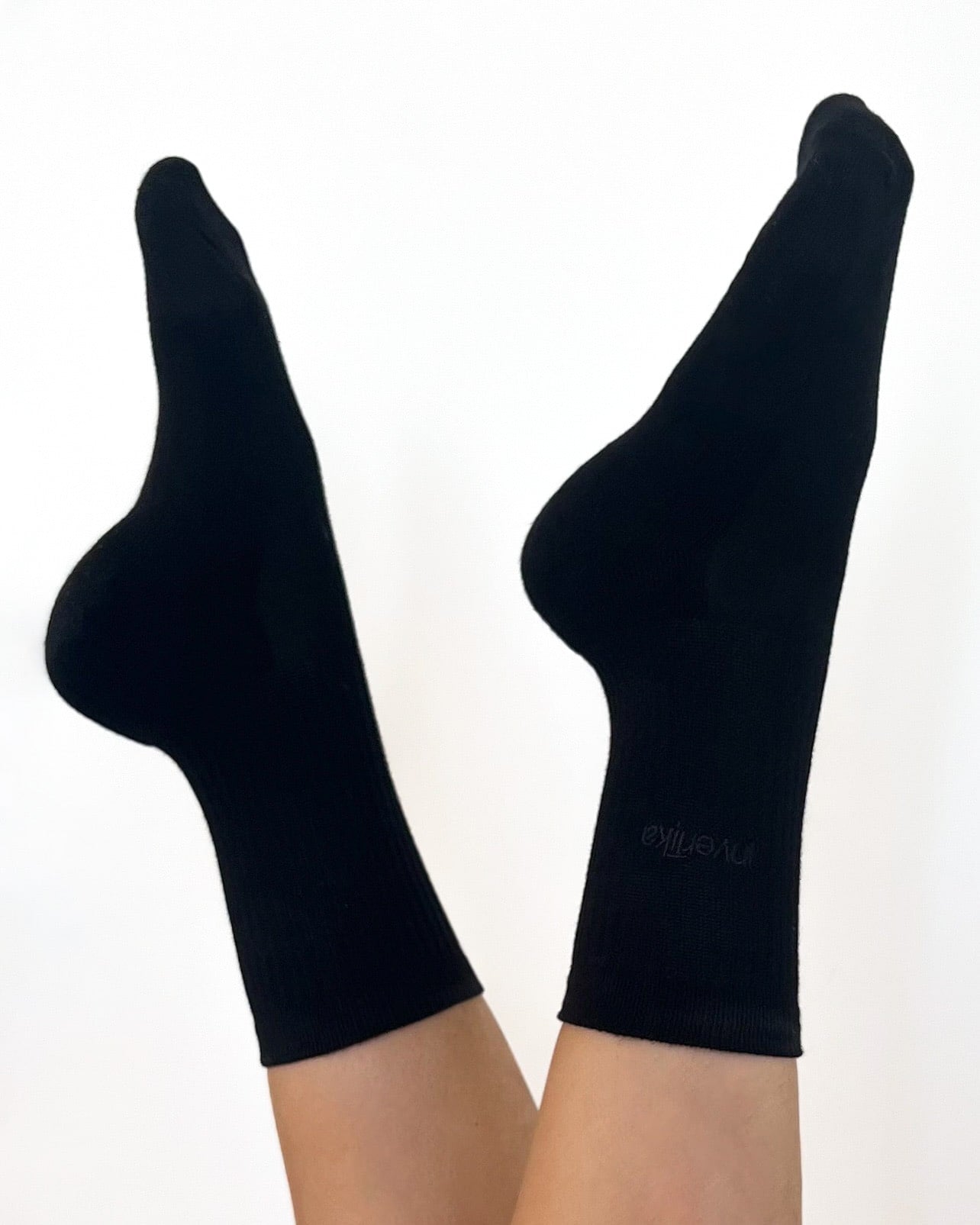 PF X INVERTIKA - Black Logo Socks