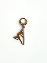 POLE CHARMS - Pendentif "Hangman" Doré