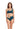 HAMADE - PEACOCK ASYMMETRIC HIGH CUT BOTTOMS