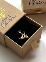 POLE CHARMS - Pendentif "Superwoman" Doré