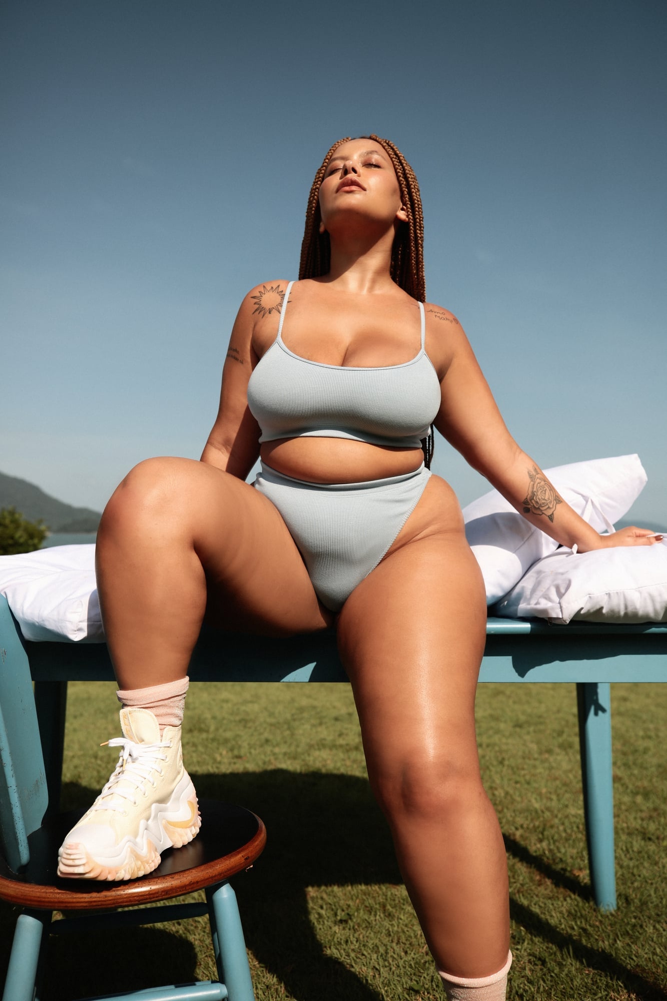ROLLING - KI RIBBED HOT PANTS