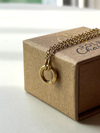 POLE CHARMS - Pendentif "Eros" Doré