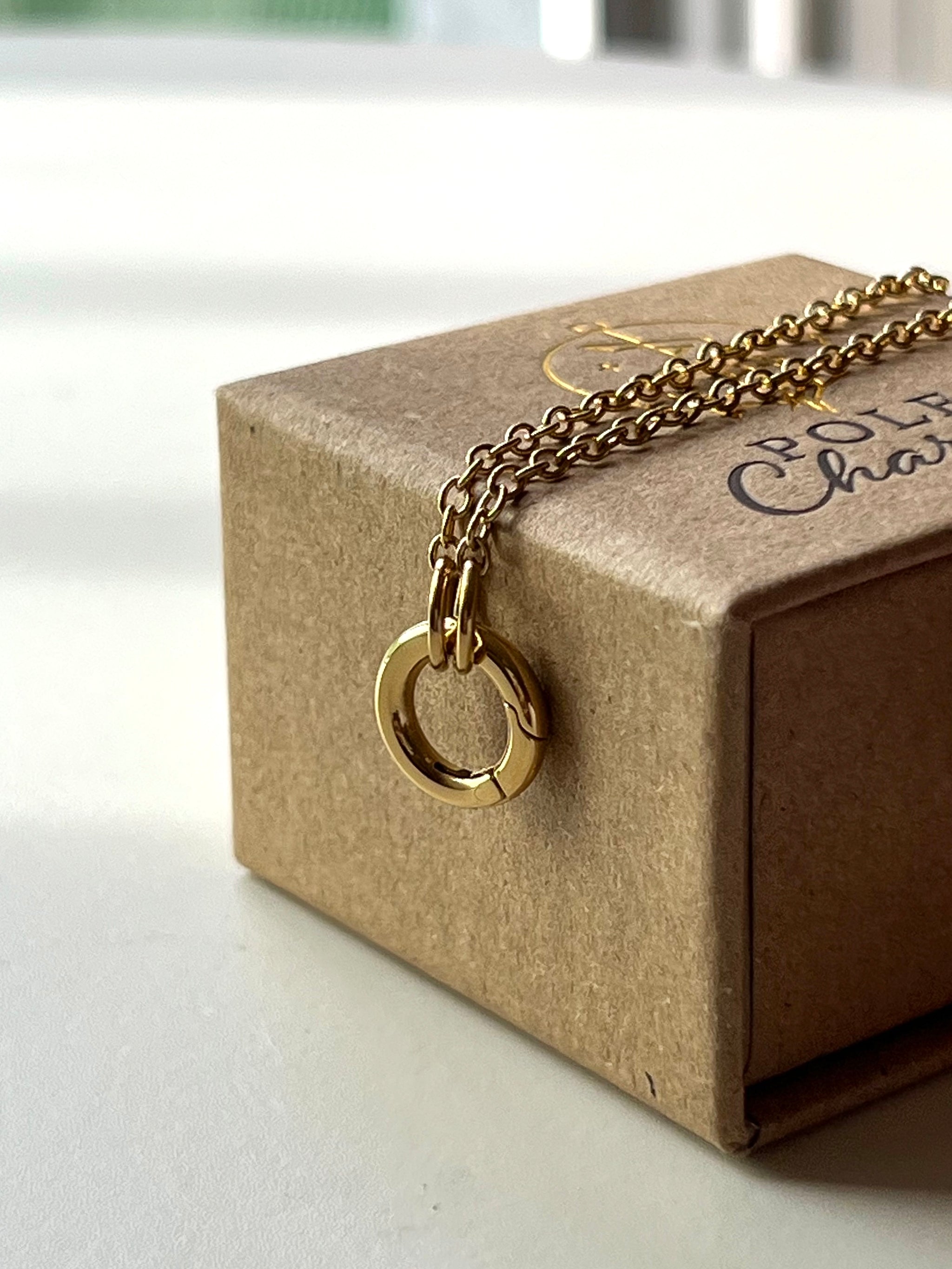 POLE CHARMS - Pendentif "Eros" Doré