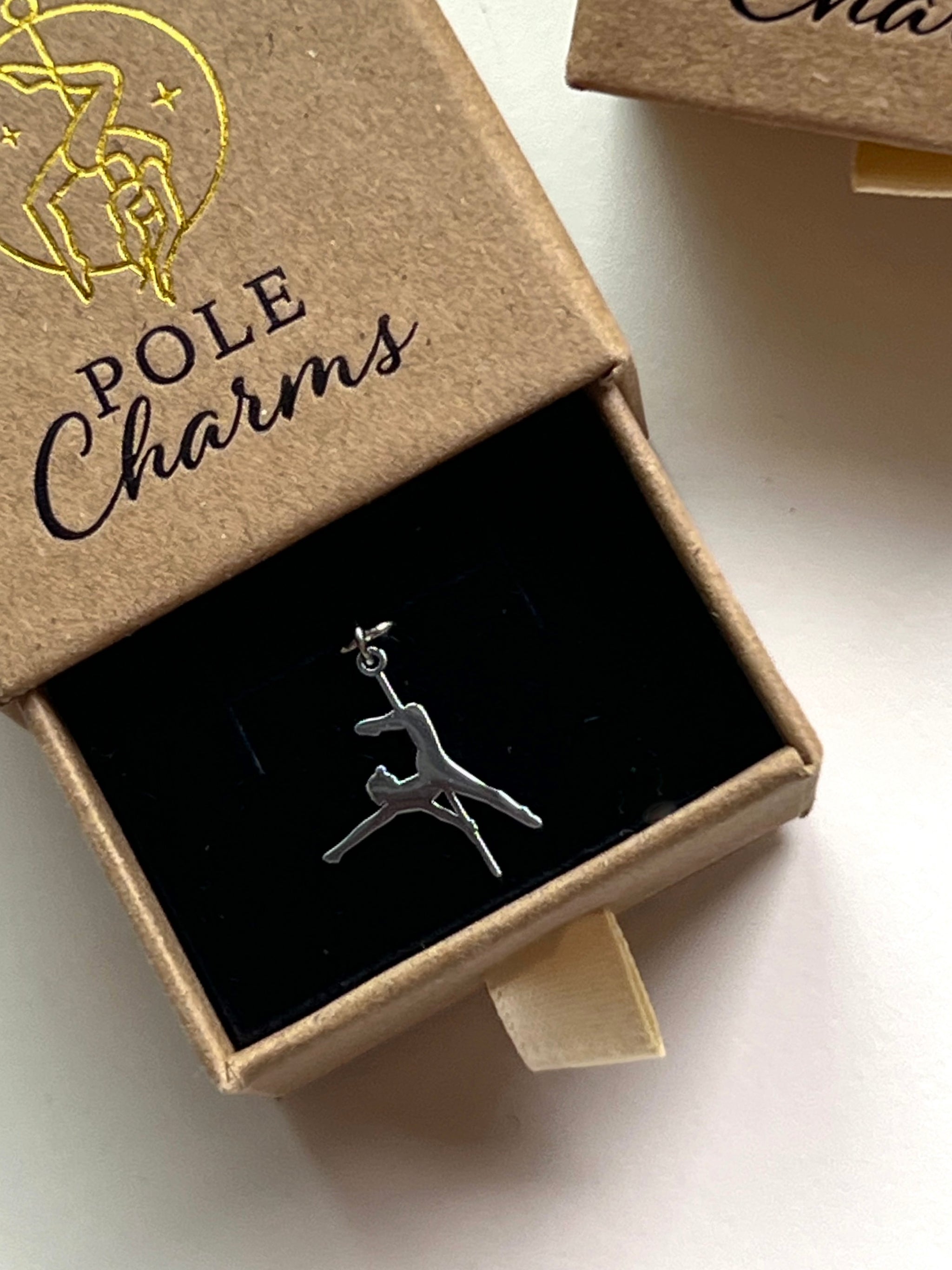 POLE CHARMS - Pendentif "Eros" Argenté