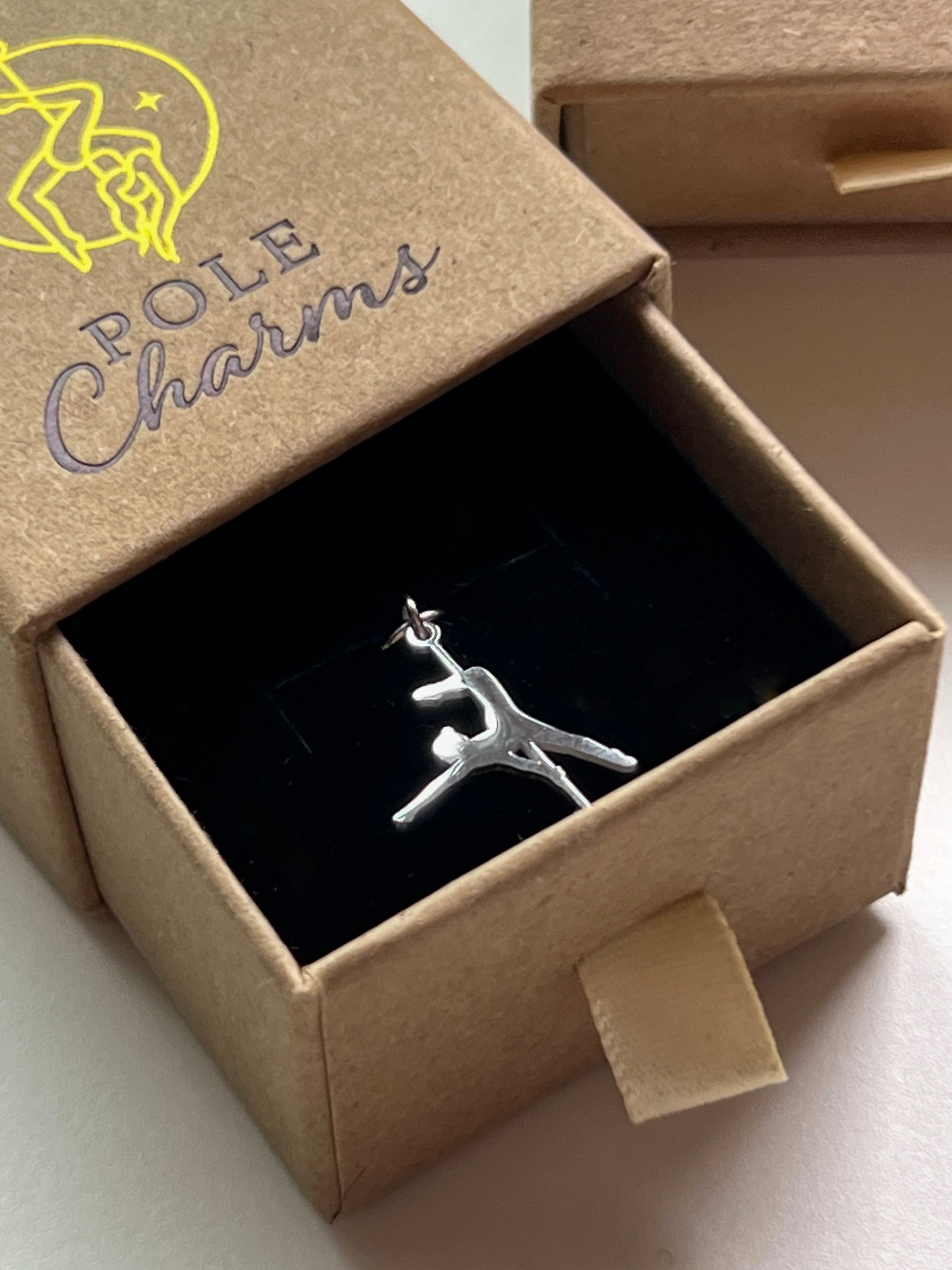 POLE CHARMS - Pendentif "Eros" Argenté