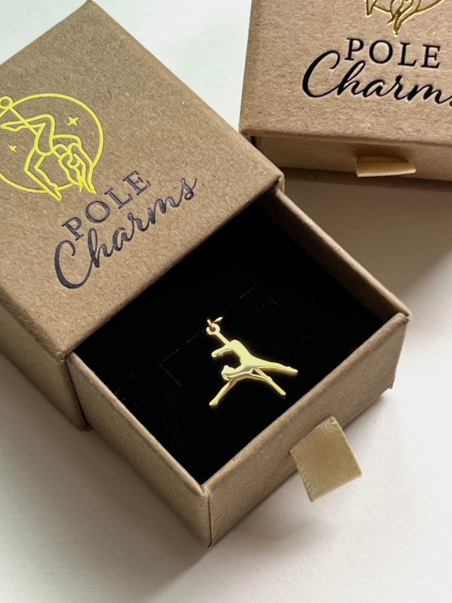 POLE CHARMS - Pendentif "Eros" Doré