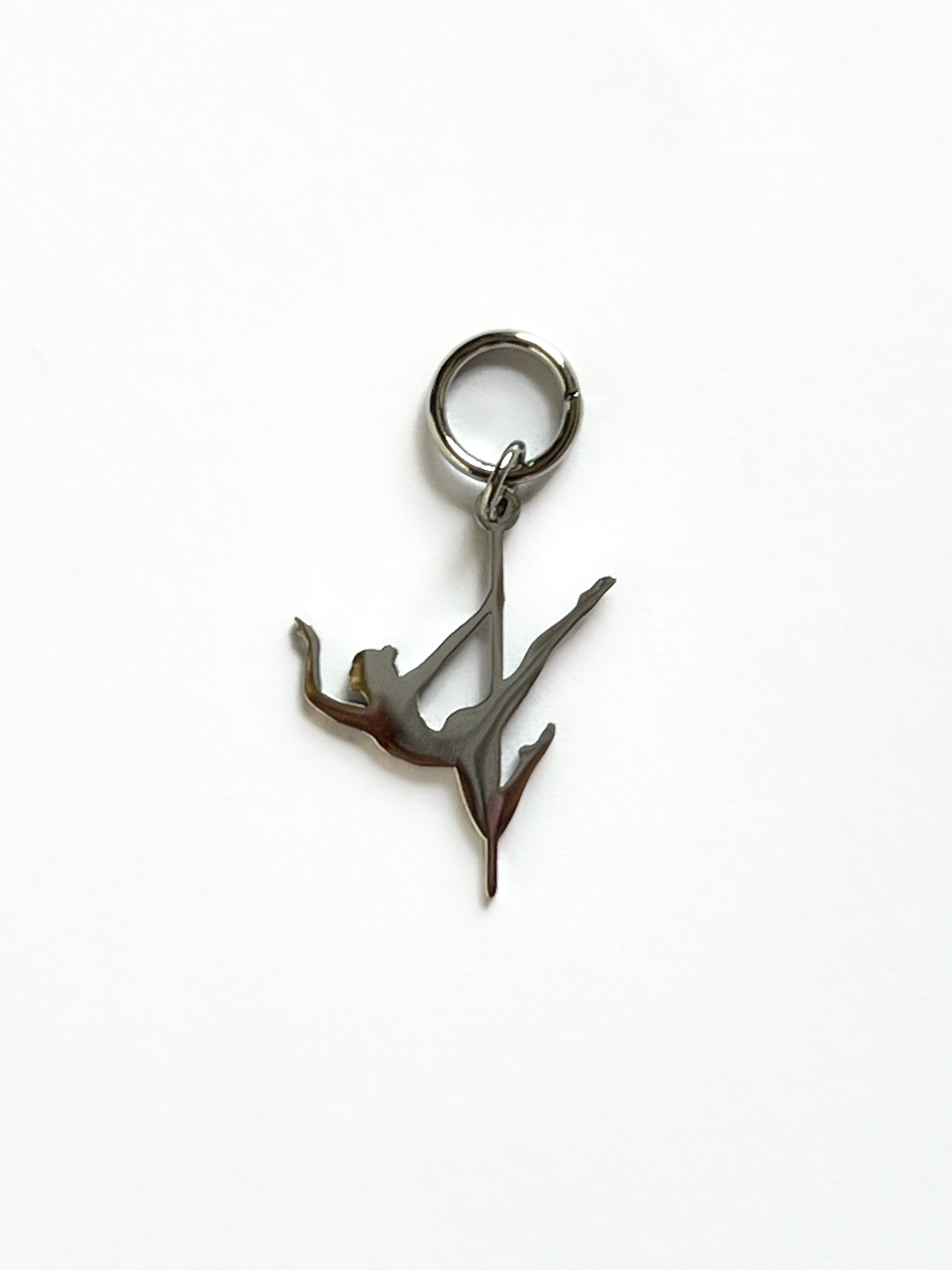 POLE CHARMS - Pendentif "Superwoman" Argenté