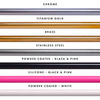 X-POLE - Pole Extension ∅40mm Powder Coated Noir
