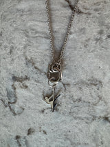 POLE CHARMS - Pendentif "Superwoman" Argenté