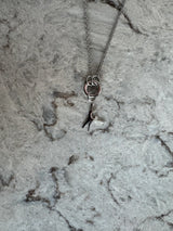 POLE CHARMS - Pendentif "Eros" Argenté