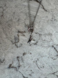 POLE CHARMS - Pendentif "Eros" Argenté