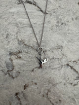 POLE CHARMS - Pendentif "Superwoman" Argenté