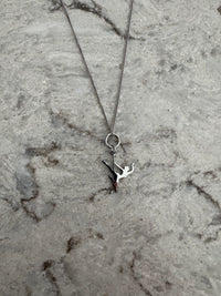 POLE CHARMS - Pendentif "Superwoman" Argenté