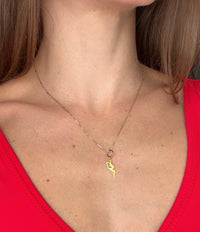 POLE CHARMS - Pendentif "Eagle" Doré