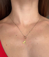 POLE CHARMS - Pendentif "Hangman" Doré