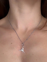 POLE CHARMS - Pendentif "Eros" Argenté