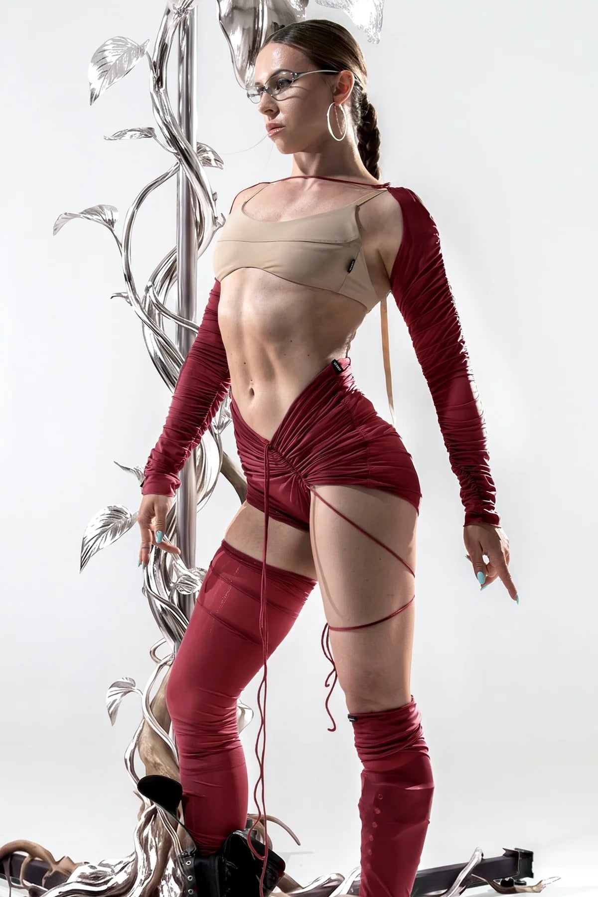 MAED - Sin String Mesh Bolero