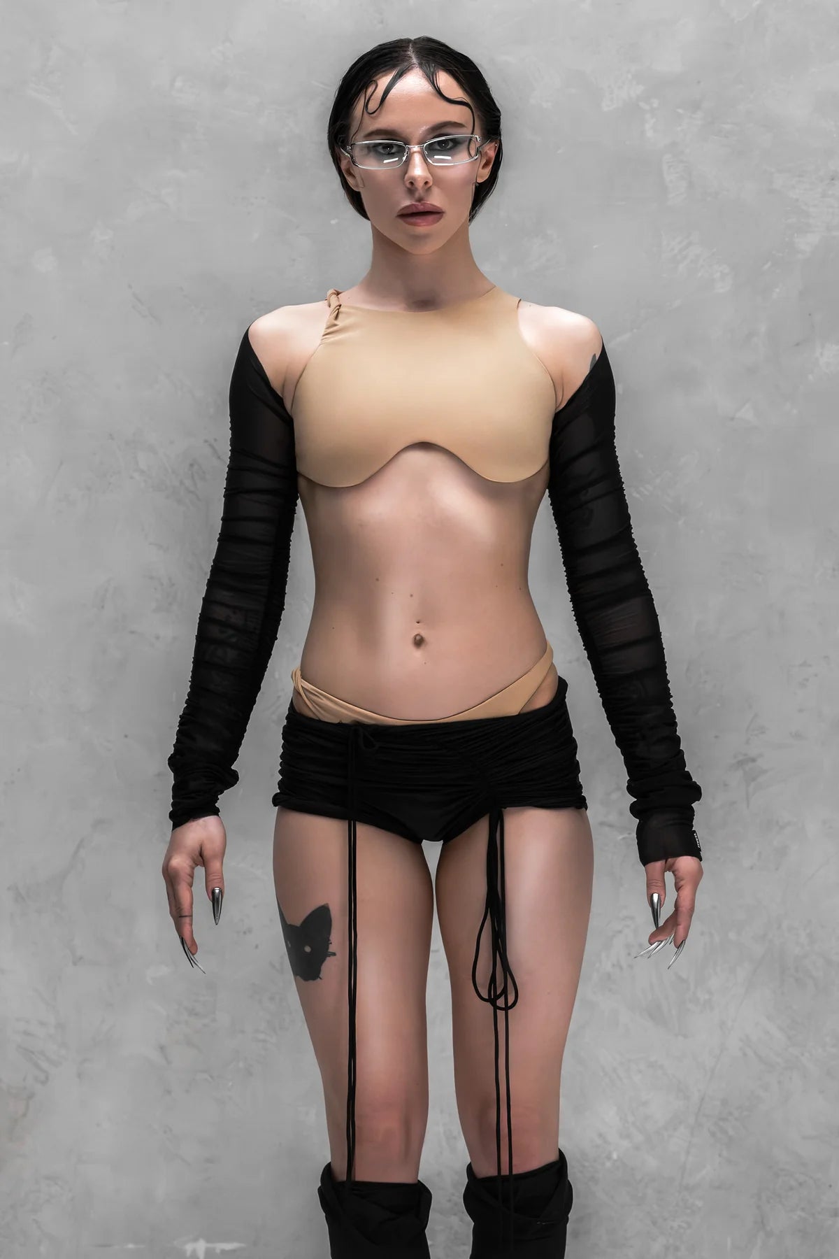 MAED - Sin String Mesh Bolero