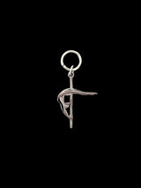 POLE CHARMS - Pendentif "Crescent Moon" Argenté