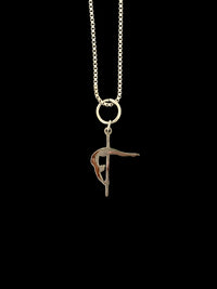POLE CHARMS - Pendentif "Crescent Moon" Argenté