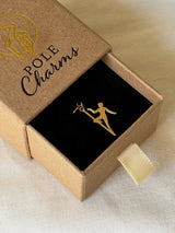 POLE CHARMS – "Cupid" Gold Charm