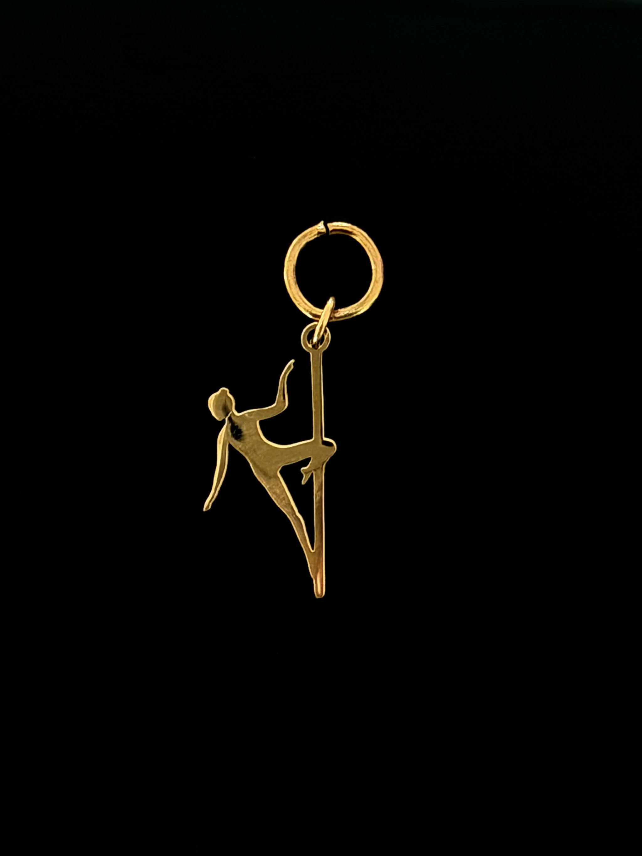 POLE CHARMS – "Cupid" Gold Charm