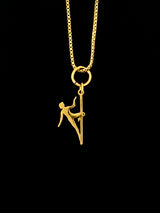 POLE CHARMS – "Cupid" Gold Charm