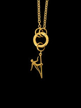 POLE CHARMS – "Cupid" Gold Charm