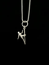 POLE CHARMS – "Cupid" Silver Charm