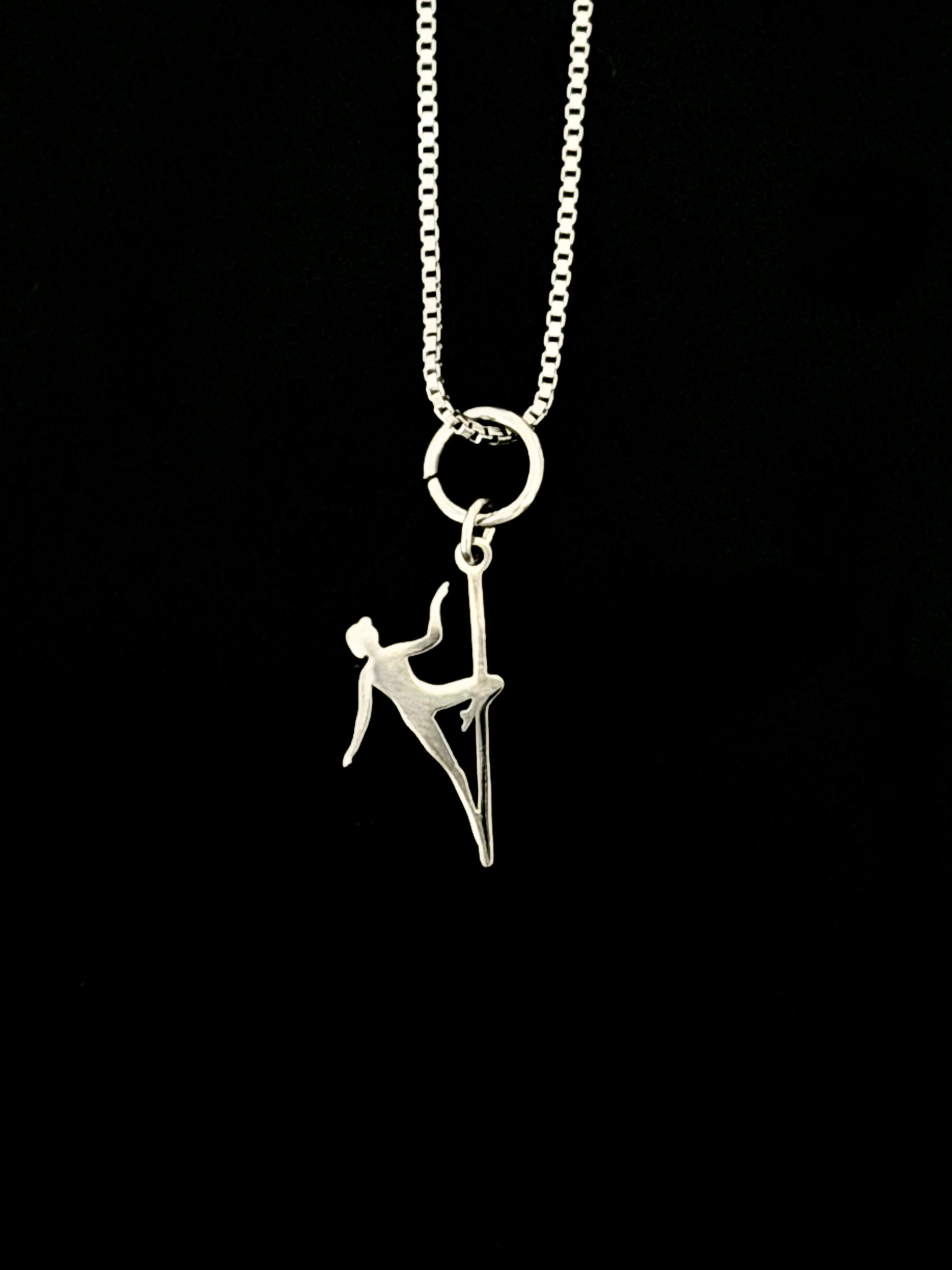 POLE CHARMS – "Cupid" Silver Charm