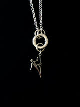 POLE CHARMS – "Cupid" Silver Charm