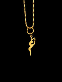 POLE CHARMS – "Eagle" Gold Charm