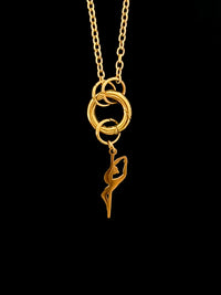 POLE CHARMS – "Eagle" Gold Charm