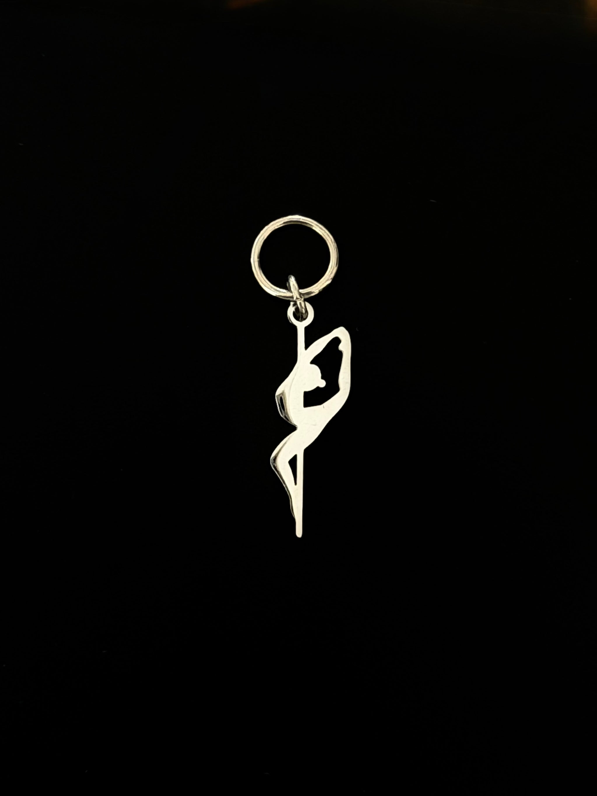 POLE CHARMS – "Eagle" Silver Charm