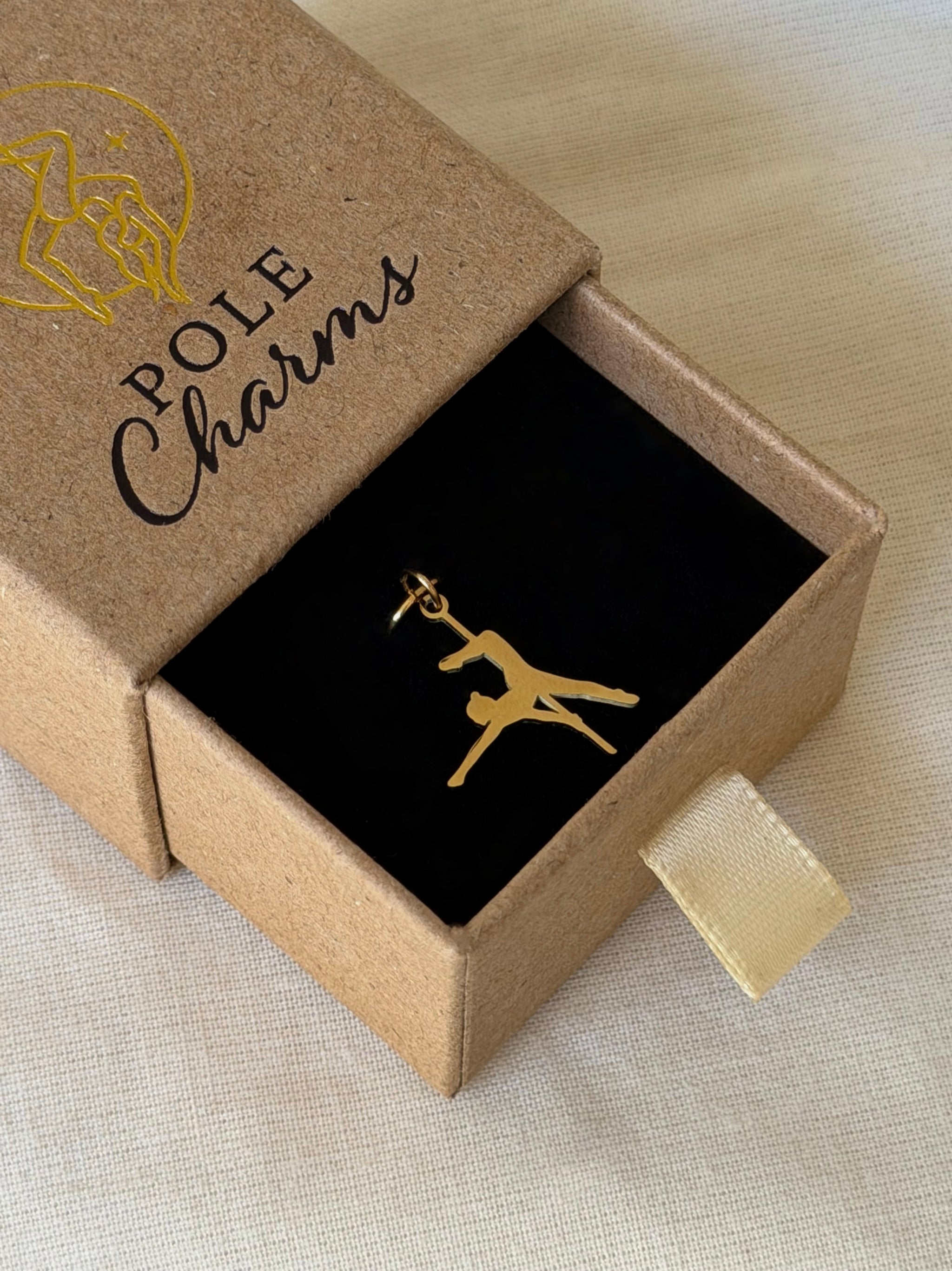 POLE CHARMS – "Eros" Gold Charm