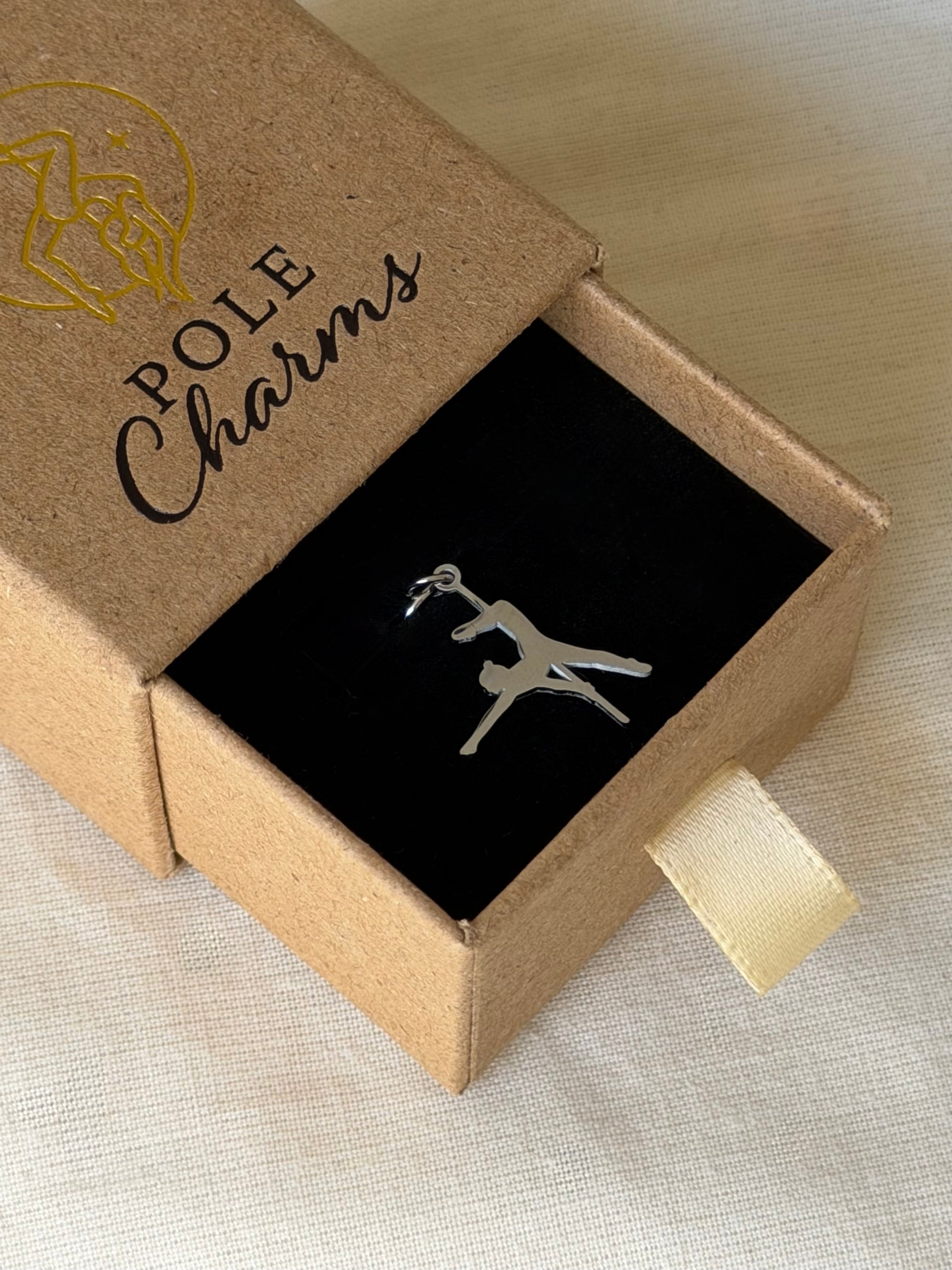 POLE CHARMS - Pendentif "Eros" Argenté