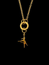 POLE CHARMS – "Gemini" Gold Charm