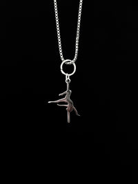 POLE CHARMS - Pendentif "Gemini" Argenté