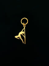POLE CHARMS – "Hangman" Gold Charm